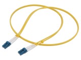 Patch cord fibră optică LC/UPC 1m galben LSZH
