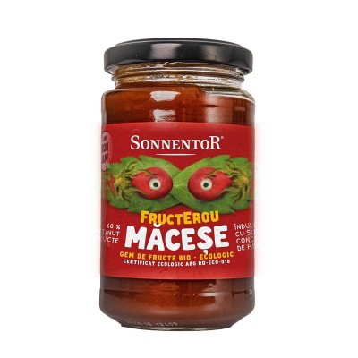 Gem de Macese Fara Adaos de Zahar Bio Fructerou 250 grame Sonnentor foto