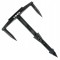 Cui fixare folie agrotextil straturi, lungime 17 cm, latime 10 cm, negru