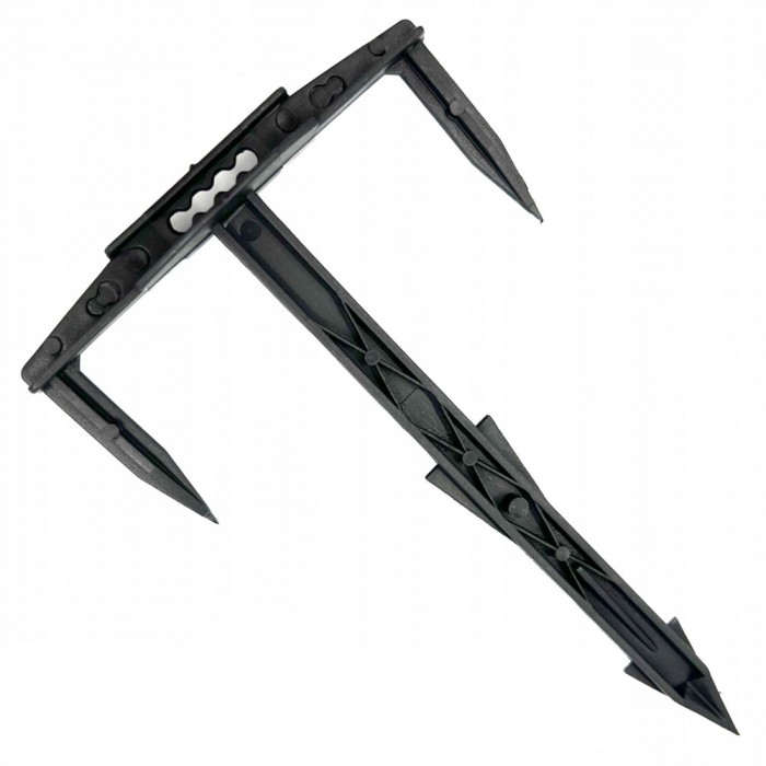 Cui fixare folie agrotextil straturi, lungime 17 cm, latime 10 cm, negru