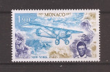 Monaco 1977 - 50 de ani de la zborul transatlantic al lui Lindbergh, MNH