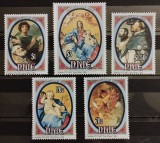 BC47, Niue 1993, serie Craciun, picturi