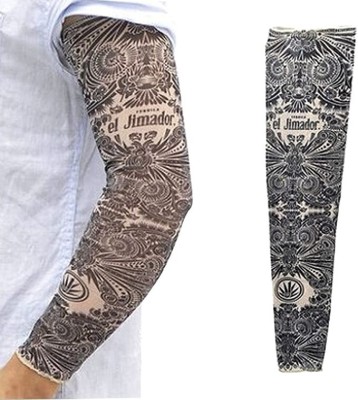 Maneca tatuata 3D Print - Imita un tatuaj real 100% - Body art tattoo maneca V3 foto
