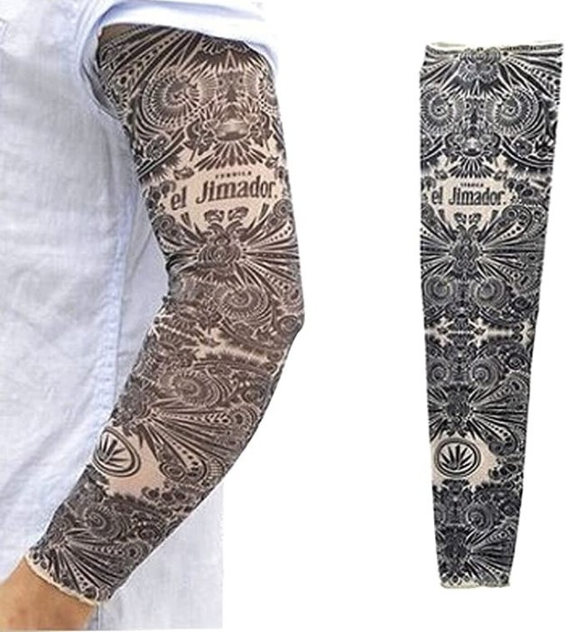 Maneca tatuata 3D Print - Imita un tatuaj real 100% - Body art tattoo maneca V3