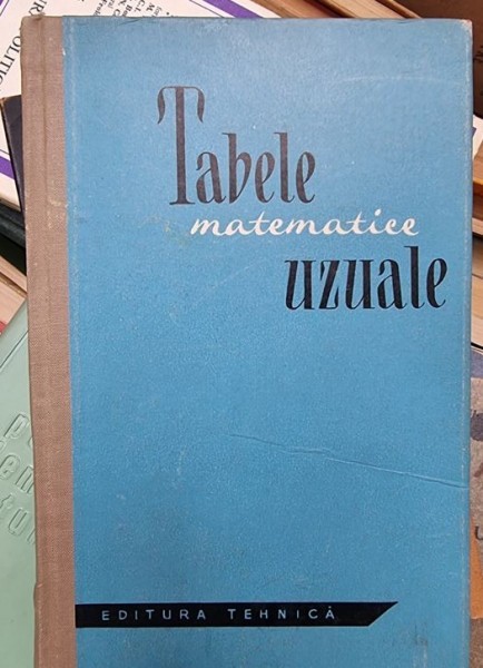 Tabele Matematice Uzuale