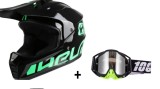 Cumpara ieftin Casca Moto Atv Cross Enduro Downhill + Ochelari 100% ,marimi disponibile L,XL si XXL