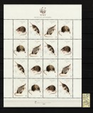 Portugalia, 1997 | Desman - Şobolan acvatic - Animale - WWF | Bloc - MNH | aph, Fauna, Nestampilat