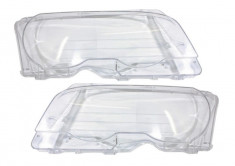 Set 2 sticle faruri pentru BMW Seria 3 E46 Coupe Cabrio Non Facelift (1998 - 2003) - HB010 foto