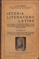 HST C1331 Istoria literaturii latine de I. Diaconescu foto