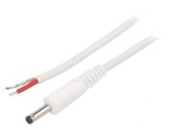 Cablu Alimentare DC Alb 0,5m 4,0/1,7 mm