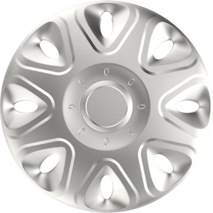 Capace roti auto Power 4buc - Argintiu - 14&#039;&#039; VER1412