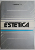 Estetica - Ion Ianosi, Carte de Filosofie