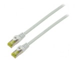 Cablul Patch S/FTP 6a LSZH gri 5m 27AWG, Lanberg
