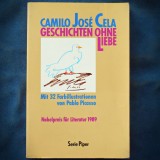 GESCHICHTEN OHNE LIEBE - CAMILO JOSE CELA - MIT 32 FABRILLUSTRATIONEN