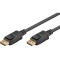 Cablu DisplayPort - DisplayPort V2.0 1m 8K/60Hz 4K/120Hz Full HD 1080p/240Hz negru Goobay 58532
