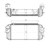 NRF 309066 Intercooler, compresor
