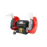 Polizor de banc electric cu 2 pietre pentru ascutire si slefuire, 350 W, 200 x 20 x 16 mm, Verke