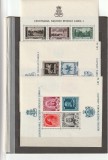 ROMANIA1939/1940 LP 133 CENTENARUL NASTERII REGELUI CAROL I 3 COLITE MNH NESTAMPILATE