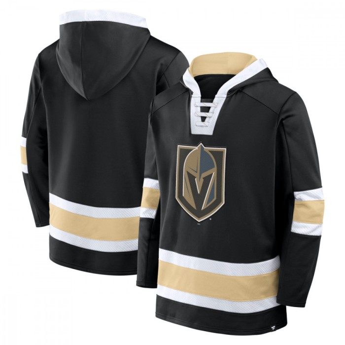 Vegas Golden Knights hanorac de bărbați cu glugă Mens Laced Hockey - 3XL