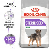 Royal Canin Mini Sterilised Adult hrană uscată c&acirc;ine sterilizat, 1kg