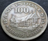 Moneda exotica 100 RUPII (Rupiah) - INDONEZIA / INDONESIA, anul 1978 *cod 2753, Asia
