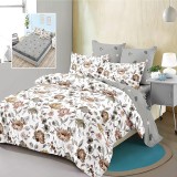 LENJERIE FINET 6 PIESE CU HUSĂ &ndash; 160&times;200 ȘI 180&times;200 (HF6P229)
