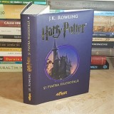 J.K. ROWLING - HARRY POTTER SI PIATRA FILOZOFALA , ARTHUR , 2015 ( CARTONATA ) *