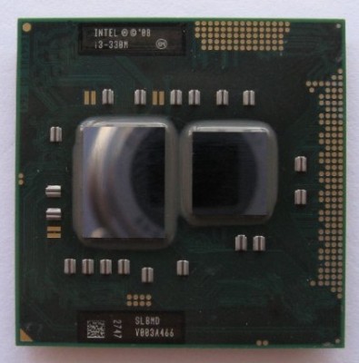 Procesor laptop Intel Core i3-330M 2,13Ghz SLBMD foto