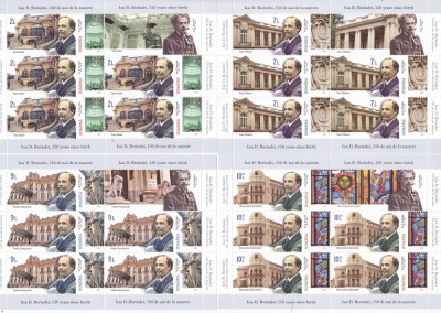 ROMANIA 2021 - ION BERINDEI, MINICOLI, MNH - LP 2329 foto