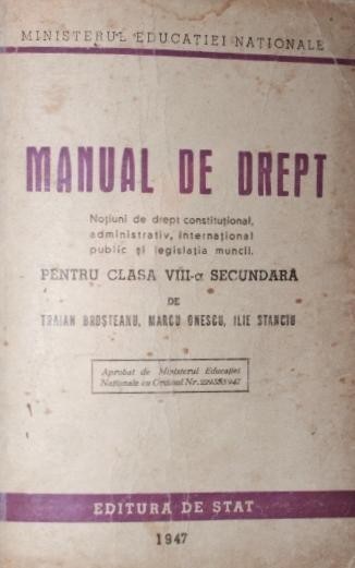 MANUAL DE DREPT