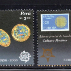 PERU 2005, Obiecte de aur, Arta, serie neuzata, MNH