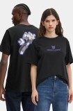 Converse tricou din bumbac x Transformers culoarea negru, cu imprimeu, 10027822-A01