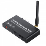 Convertor Digital Coaxial, Toslink, Bluetooth la Analog, jack 3.5, RCA,192kHz