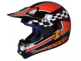 Casca Moto Enduro Awina TN8686-34, Alb-Rosu, Marimea S, Omologata
