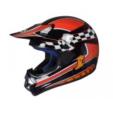 Casca enduro Awina TN8686-34 alb-rosu, marimea S