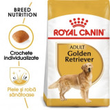 Royal Canin Golden Retriever Adult, pachet economic hrană uscată c&acirc;ini, 12kg x 2