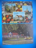 HOPCT LOT 3372 - 2 CARTI POSTALE-CODLEA -JUD BRASOV-CIRCULATE, Circulata, Printata