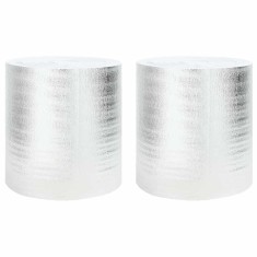 vidaXL Reflector de căldură pentru radiator Argintiu 0.5 x 25 m