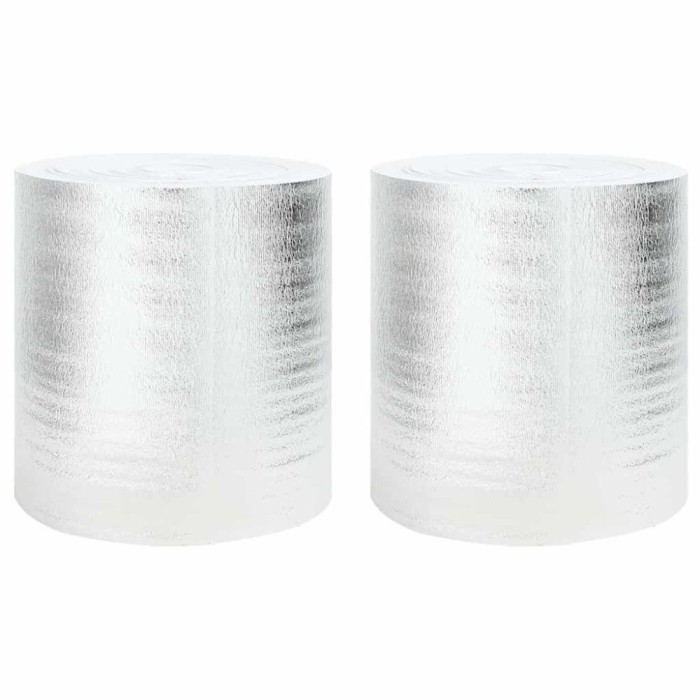 vidaXL Reflectoare de căldură pentru calorifer, 2 buc., 0.5x25 m