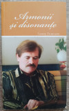 Armonii si disonante - Ianos Turcanu// dedicatie si semnatura autor