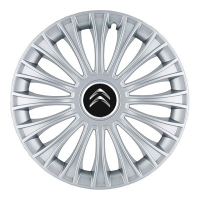 Set 4 Capace Roti, potrivite jantelor de R14, pentru Citroen, model dino cromat foto