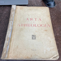 O. Tafrali Arta si Arheologia (vezi descriere)