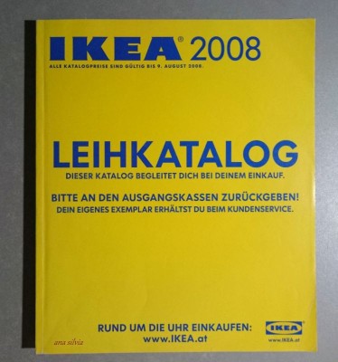 Ikea Leihkatalog 2008 foto