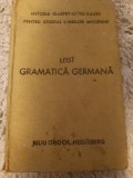 Leist gramatica germana