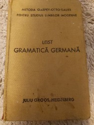 Leist gramatica germana foto