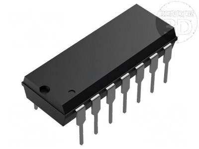 Driver motor PDIP14 - 1,5A 10-50V foto