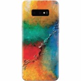 Husa silicon pentru Samsung Galaxy S10 Lite, Colorful Wall Paint Texture