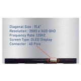 Display OLED Laptop, Asus, VivoBook Pro 15 K6502V, K6502VJ, K6502VU, K6502VV, K6502H, K6502HC, K6502HCB, K6502HE, 18200-15601900, ATNA56AC02, 15.6 inc