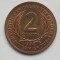 2 CENTS 1955 BRITISH CARRIBEAN TERRITORIES