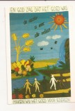 FA126 -Carte Postala- OLANDA - And God saw that it was good Letter of Credence Supply and Demand Haarlem, necirculata